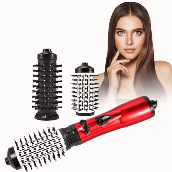 Brosse coiffante 3-en-1 – Des cheveux sublimes, une confiance instantanée, chaque matin